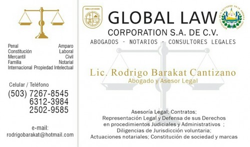 Global Law Corporation SA. de CV. 